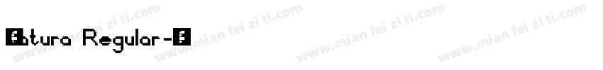 丸明Katura Regular字体转换